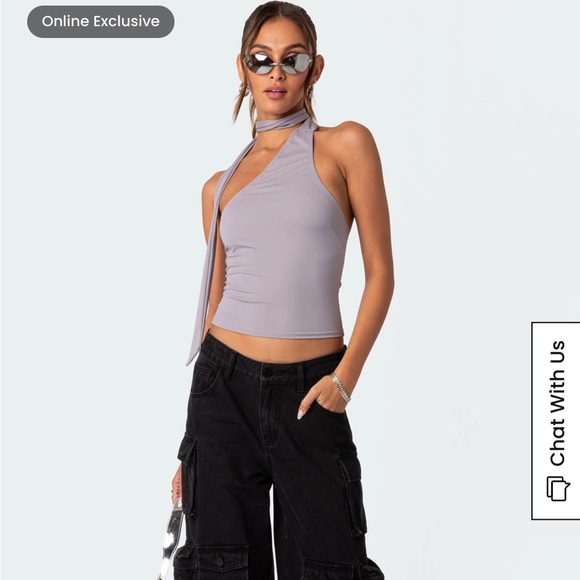 Edikted one shoulder top - Picture 3 of 4